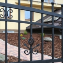 Detail kovaného plotového dílce