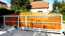 Samonosná posuvná brána u RD Žďár nad Sázavou
