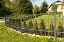 Kovaný plot - plotové dílce